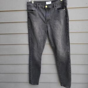 Frame Black Le High Skinny Jeans size 31